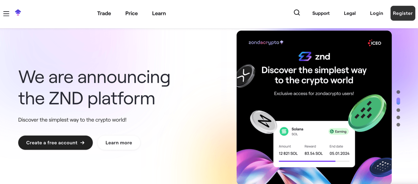 Zondacrypto exchange