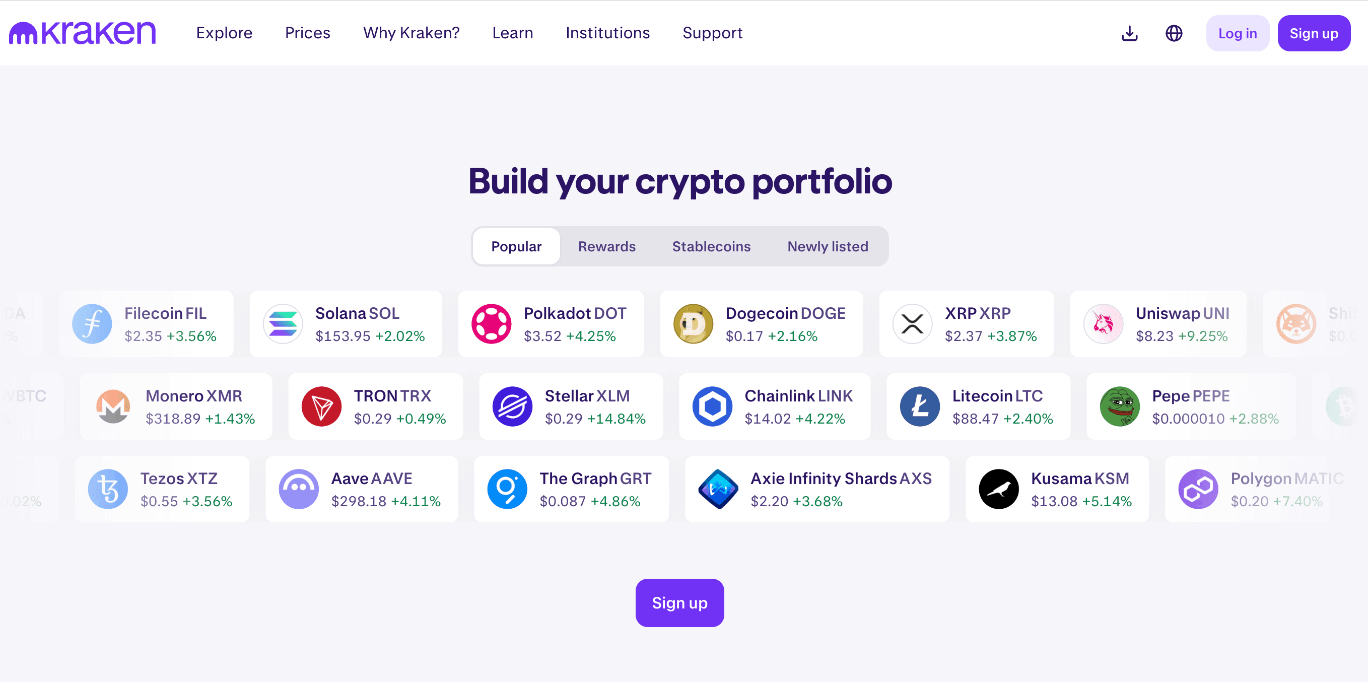 Kraken crypto exchange