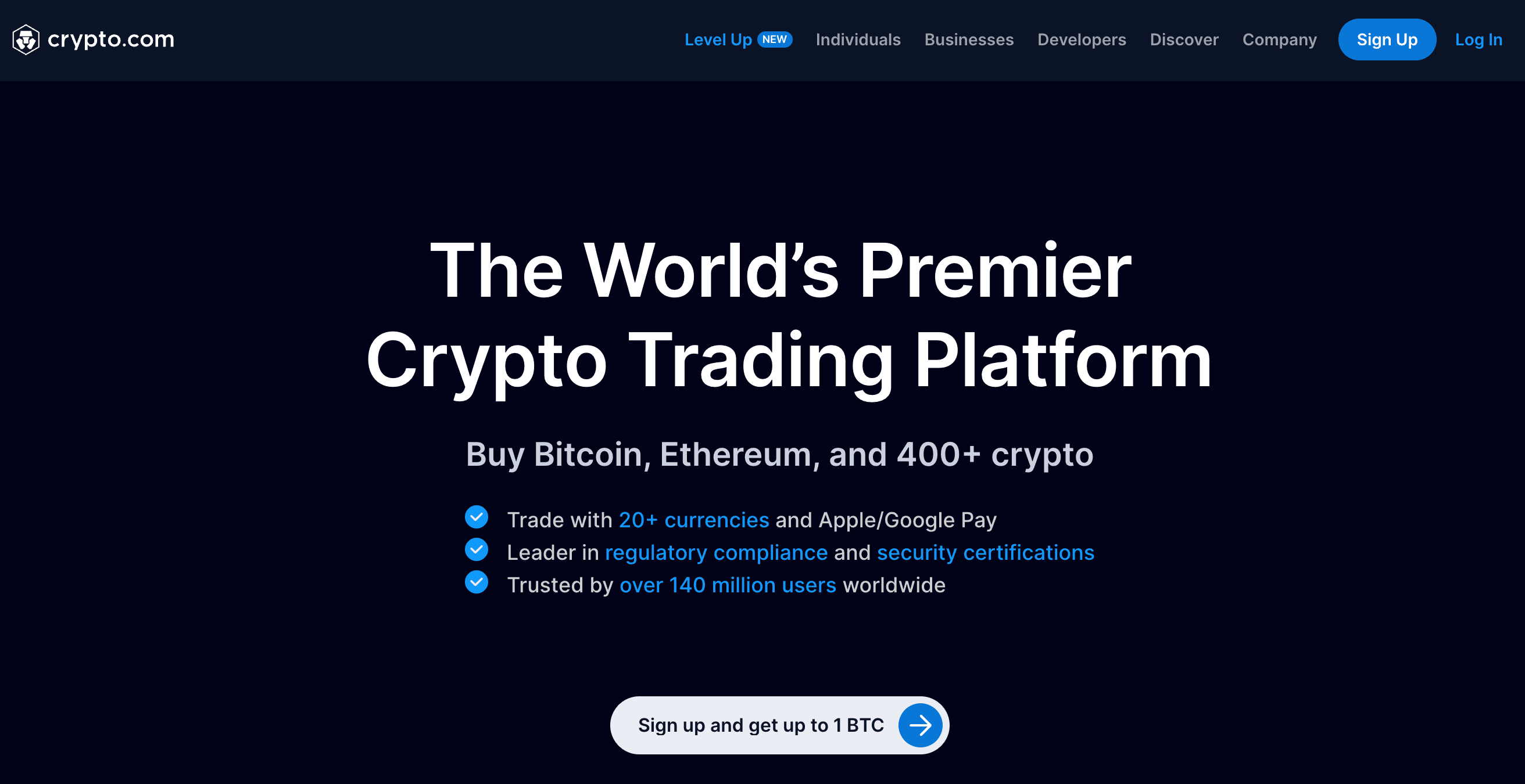 Crypto.com crypto exchange