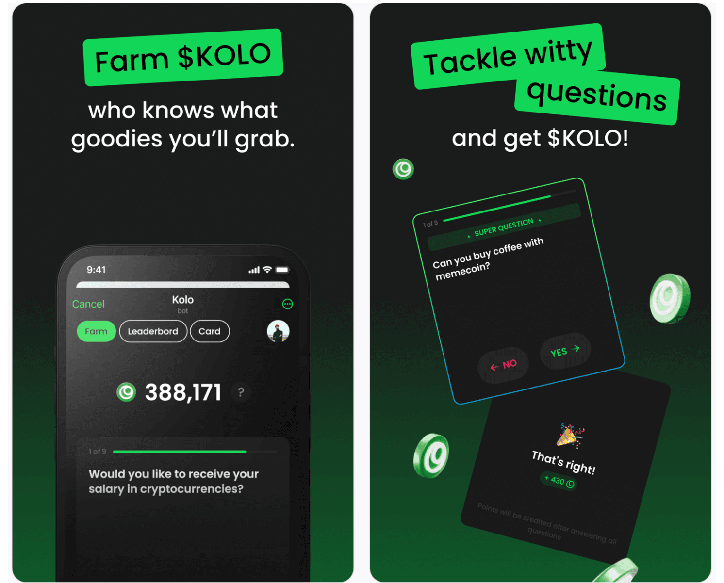KOLO Telegram crypto game
